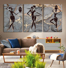 Abstract African Womens Art Canvas Print by MyGreatCanvas | Canvas Wall Art Prints | Photo Prints & Wall Decor