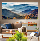 Mountains Forest Autumn Wall Art Canvas Print by MyGreatCanvas | Canvas Wall Art Prints | Photo Prints & Wall Decor
