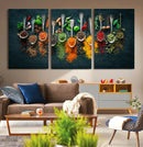 Colorful Spices Canvas Wall Art – Vibrant Kitchen Decor by MyGreatCanvas | Canvas Wall Art Prints | Photo Prints & Wall Decor