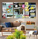Graffiti Wall Art – Colorful Urban Street Canvas Print, by MyGreatCanvas | Canvas Wall Art Prints | Photo Prints & Wall Decor