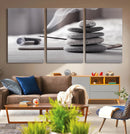 Burning Incense and Zen Stones Buddhism Wall Art, Zen Stones by MyGreatCanvas | Canvas Wall Art Prints | Photo Prints & Wall Decor