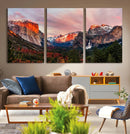 Yosemite Half Dome Wall Art Canvas Print El Capitan by MyGreatCanvas | Canvas Wall Art Prints | Photo Prints & Wall Decor
