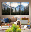 Half Dome Yosemite Calinia Wall Art Canvas Print El Capitan by MyGreatCanvas | Canvas Wall Art Prints | Photo Prints & Wall Decor