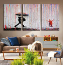 Banksy Wall Art Canvas Print, Framed Graffiti Art Picture by MyGreatCanvas | Canvas Wall Art Prints | Photo Prints & Wall Decor