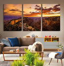 Mesmerizing Sunset from Grand Canyon Nal Park Wall Art,