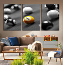 Wall Art Pool Table and Balls Canvas Print by MyGreatCanvas | Canvas Wall Art Prints | Photo Prints & Wall Decor