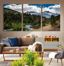 San Juan Nal Forest Wall Art Landscape Canvas Print