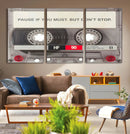 Music Cassette Iconic Wall Art Canvas Print by MyGreatCanvas | Canvas Wall Art Prints | Photo Prints & Wall Decor