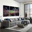 Washington-Grizzly Stadium Canvas Print, American Football