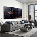 American Football Wall Art Canvas Print, Stadium Sport Wall
