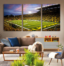 University of Oregon Ducks Football Team Print - Eugene