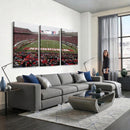 Wisconsin Badgers Team Print Canvas - Madison Camp Randall