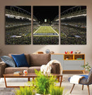 Seattle Seahawks Football Team Print Wall Art - Seattle by MyGreatCanvas | Canvas Wall Art Prints | Photo Prints & Wall Decor
