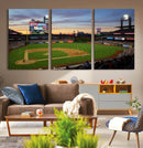 Citizens Bank Park Philadelphia Phillies Wall Art Canvas |