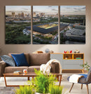 Columbus Crew Soccer Team Print - Columbus Crew Stadium Wall