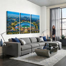 Los Angeles Dodgers Wall Art Canvas, Dodger Stadium Wall Art