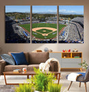 Los Angeles Dodgers Dodger Stadium Wall Art Canvas Print -