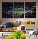 Los Angeles Dodgers Dodger Stadium Wall Art Canvas Print -