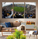 Boca Juniors Soccer Team Print - Buenos Aires Bombonera by MyGreatCanvas | Canvas Wall Art Prints | Photo Prints & Wall Decor