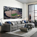 Michigan Wolverines Football Team Print - Ann Arbor Michigan