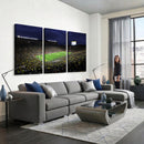 Michigan Wolverines Football Canvas Wall Decor, Football