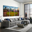 St. Louis Cardinals Baseball Team Print - Busch Stadium Wall