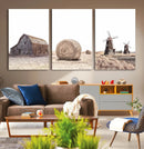 Farm Prints Set, Set of 3 Farmhouse Wall Art, Country House by MyGreatCanvas | Canvas Wall Art Prints | Photo Prints & Wall Decor