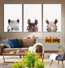 Horse Wall Art - Minimalist Horse Triptych Wall Art – Modern by MyGreatCanvas | Canvas Wall Art Prints | Photo Prints & Wall Decor