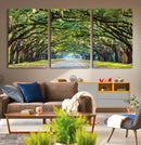 Wormsloe State Plantation Driveway Wall Art Canvas Print by MyGreatCanvas | Canvas Wall Art Prints | Photo Prints & Wall Decor