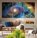 Spiral Galaxy Wall Art Canvas Print