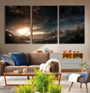 Avengers Planet Wall Art Canvas Print