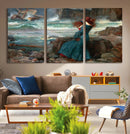 Miranda by the Shore Wall Art Canvas Print – Tempest Scene by MyGreatCanvas | Canvas Wall Art Prints | Photo Prints & Wall Decor