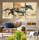 Chines Style Running Horse Western Wall Art | Farmhouse Wall