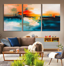 Colorful Abstract Wall Art | Bold Modern Canvas Print |