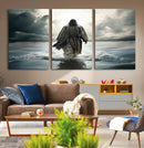 Jesus Walking on Water Wall Art | Canvas Print | Ready to
