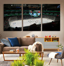 American Airlines Center Dallas Stars Wall Art Canvas Print
