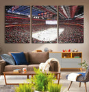 Barton Malow Little Caesars Arena Detroit Wall Art Canvas