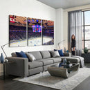 Madison New York Rangers Hockey Stadium Wall Art Canvas