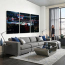 Rogers Arena Vancouver Canucks Ice Hockey Stadium Wall Art,