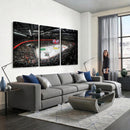 Vaudoise Lausanne Ice Hockey Arena Stadium Wall Art Canvas,