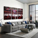 Carolina Hurricanes Ice Hockey Stadium Wall Art, Carolina