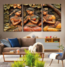 Indian Woman Statue Wall Art Canvas Print