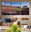 Florida Tampa Raymond James Stadium Wall Art Canvas Print - by MyGreatCanvas | Canvas Wall Art Prints | Photo Prints & Wall Decor