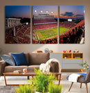 NC State Wolfpack Football Team Print - Raleigh