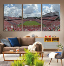 NC State Wolfpack Football Team Print Canvas- Raleigh