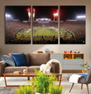 Framed Florida State Seminoles Football Team Print -