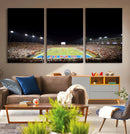 SMU Mustangs Football Team Print - Dallas Gerald J. Ford
