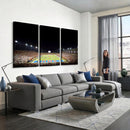 SMU Mustangs Football Team Print - Dallas Gerald J. Ford