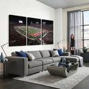 Houston Cougars Football Team Print - Houston TDECU Stadium