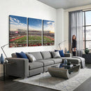 Framed Houston Cougars Football Team Print - Houston TDECU
